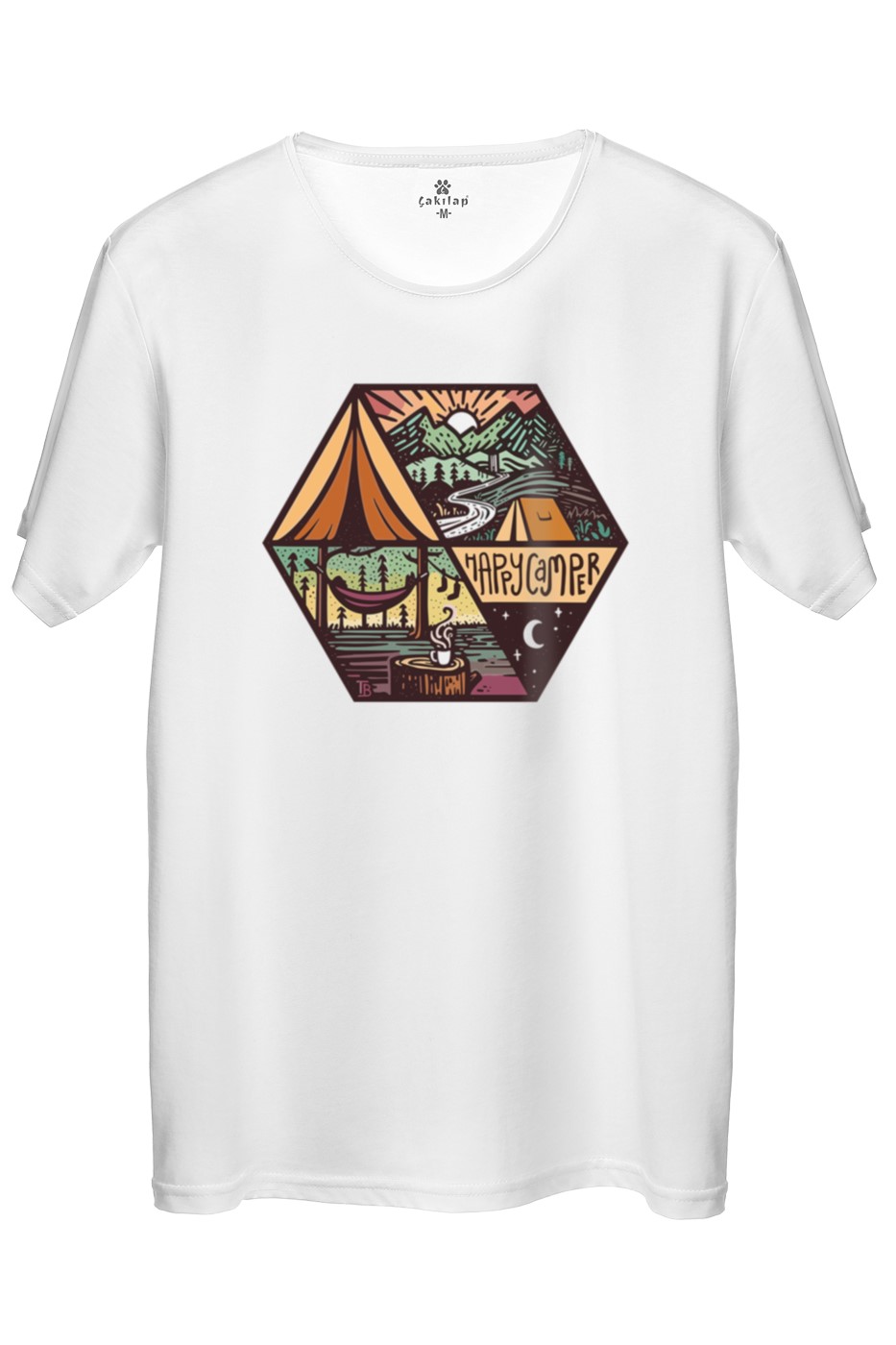 Macera-Doğa Baskılı Regular Tişört