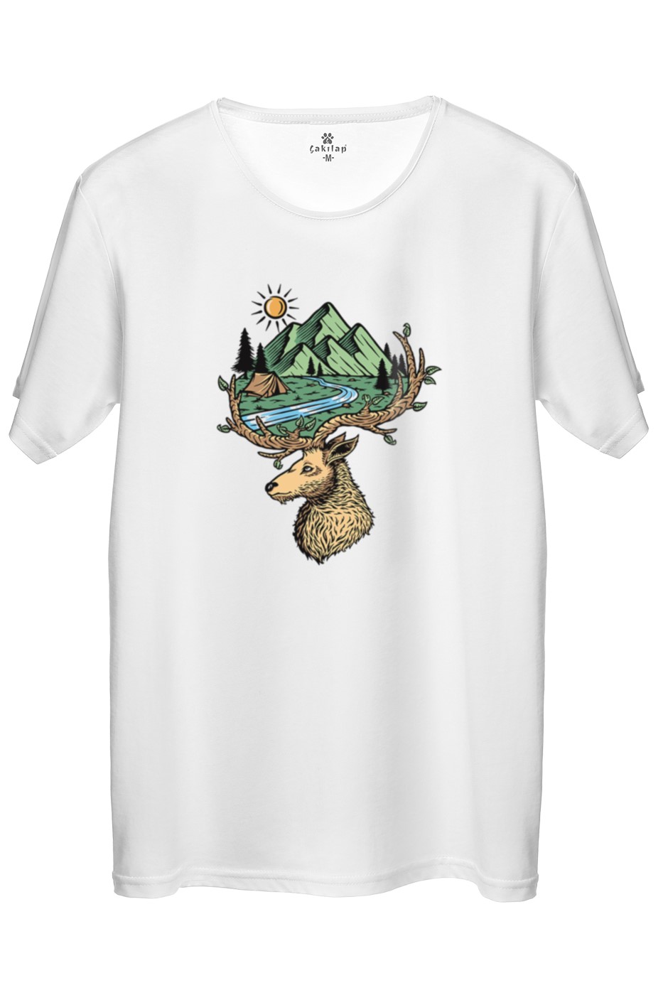 Macera-Doğa Baskılı Regular Tişört