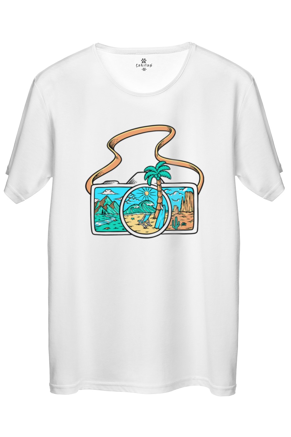 Macera-Doğa Baskılı Regular Tişört