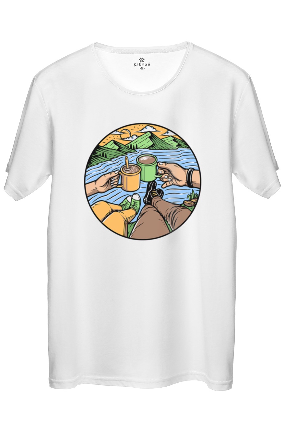 Macera-Doğa Baskılı Regular Tişört