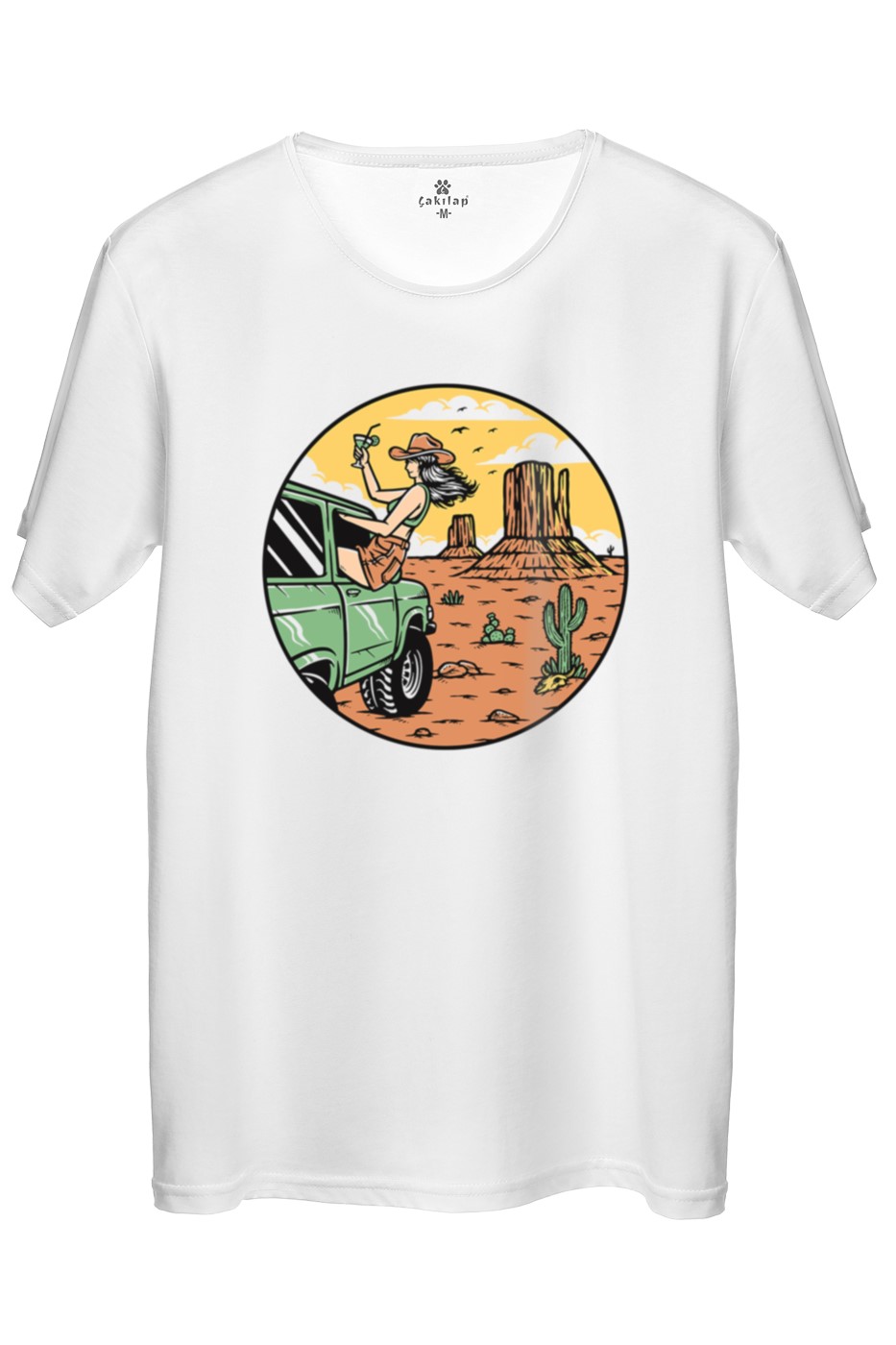 Macera-Doğa Baskılı Regular Tişört