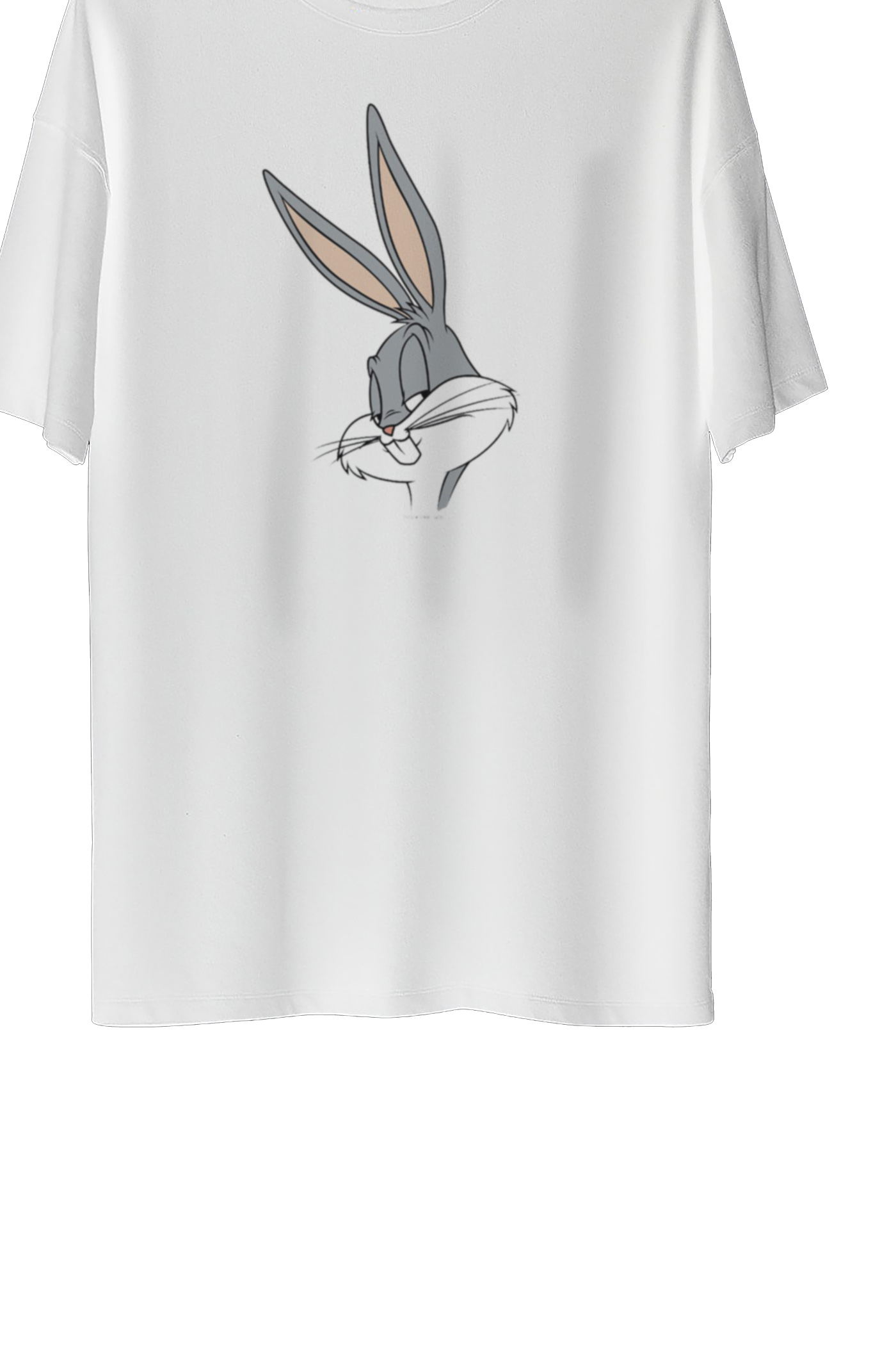 Bugs Bunny Baskılı Oversize Tişört