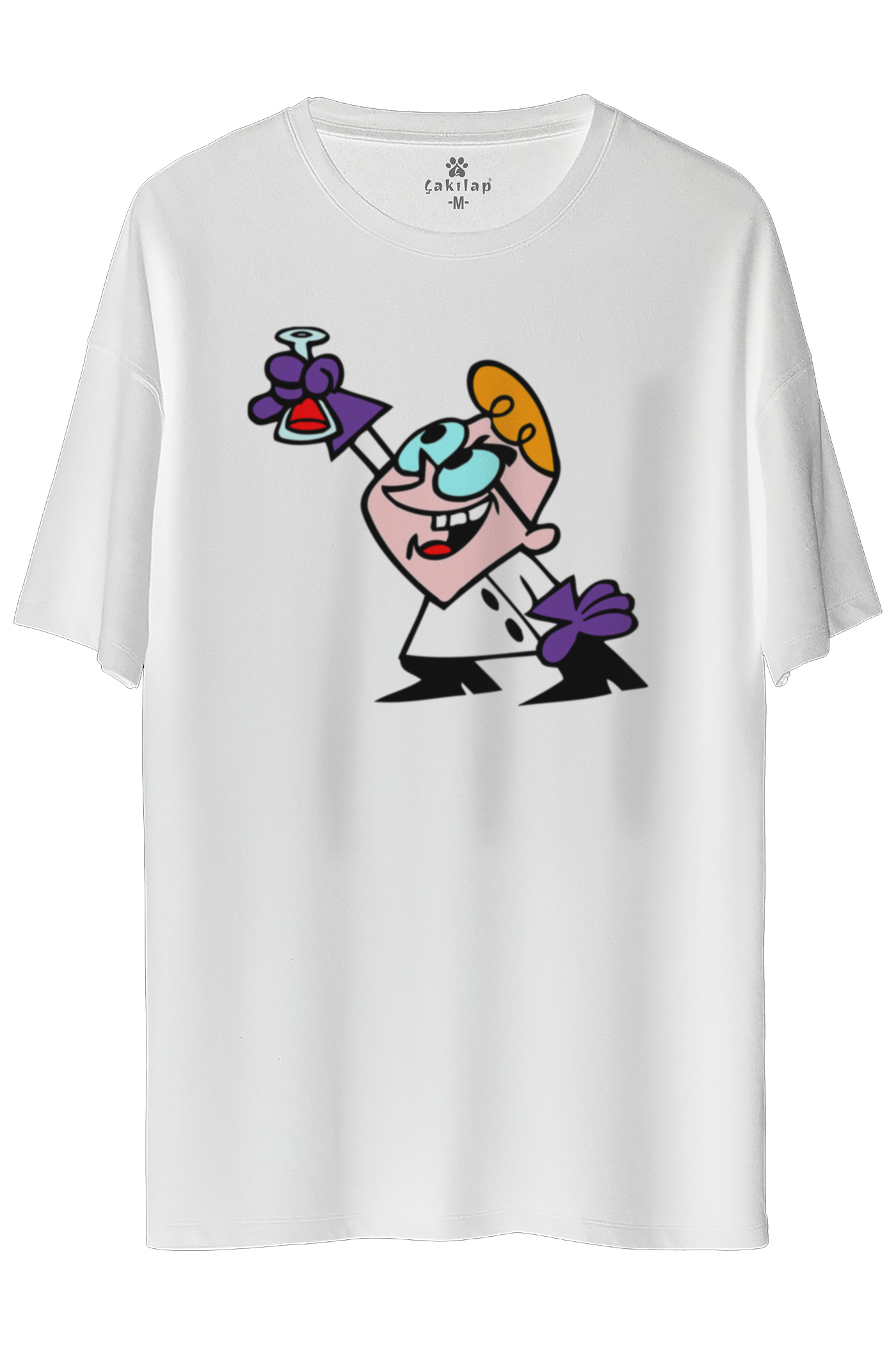 Dexter Baskılı Oversize Tişört