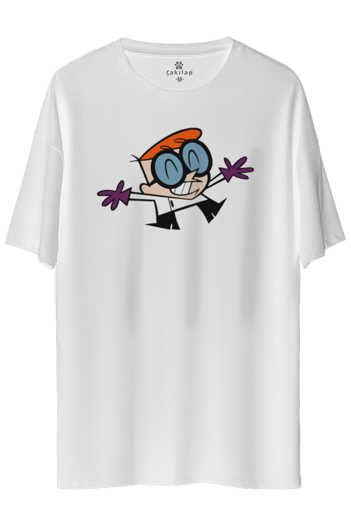 Dexter Baskılı Oversize Tişört