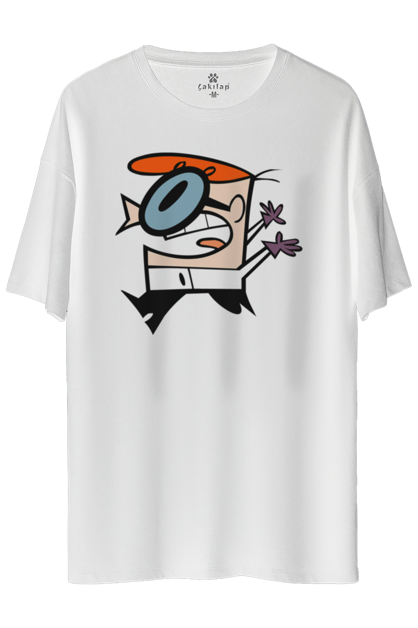 Dexter Baskılı Oversize Tişört