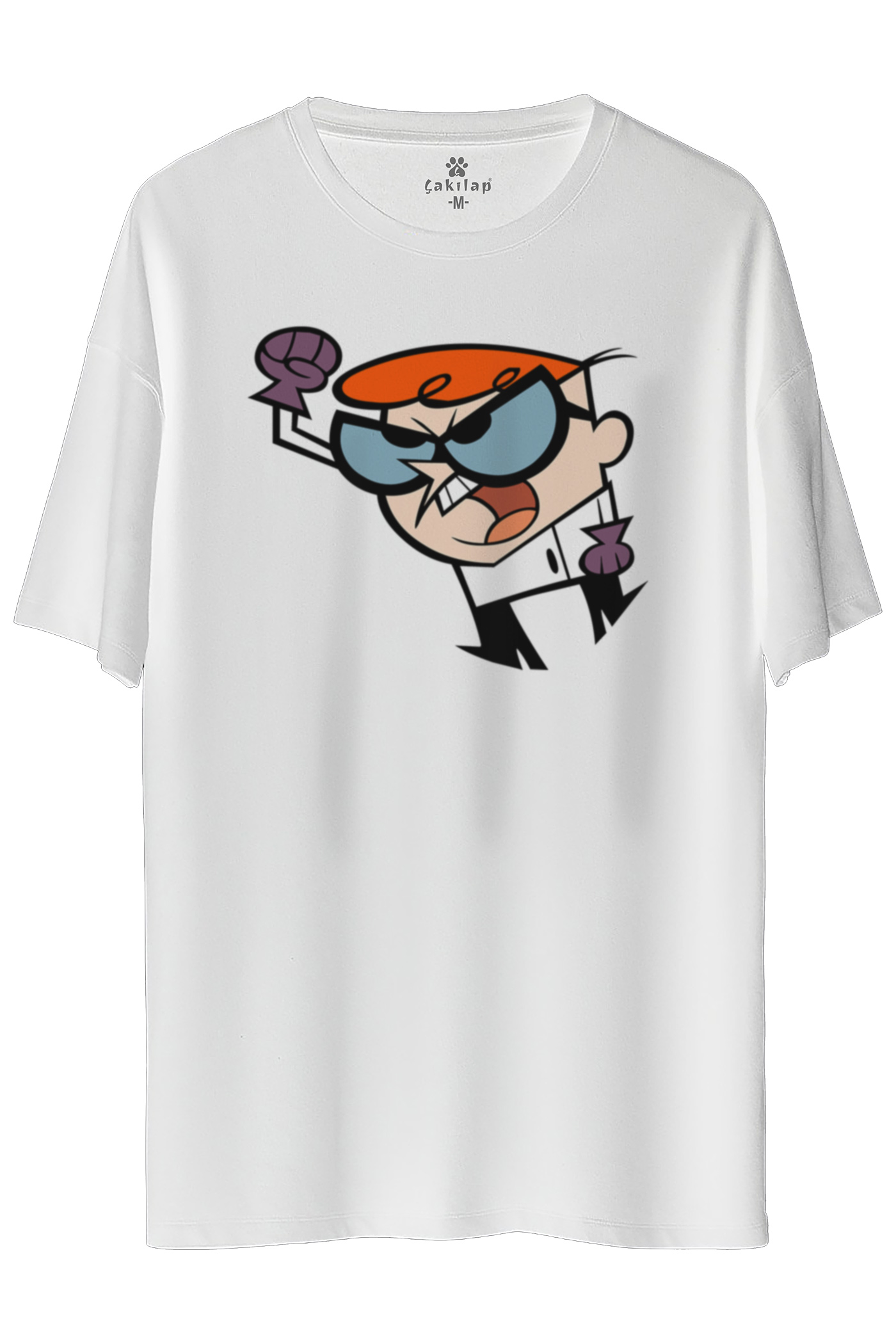 Dexter Baskılı Oversize Tişört