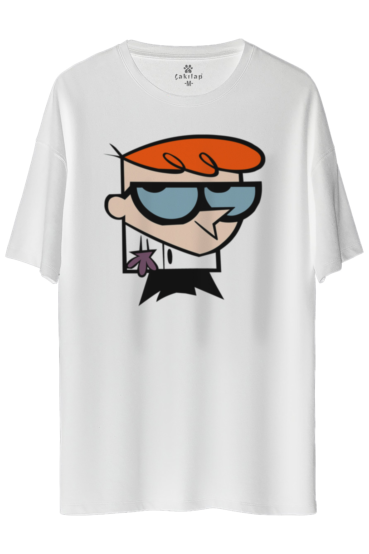 Dexter Baskılı Oversize Tişört