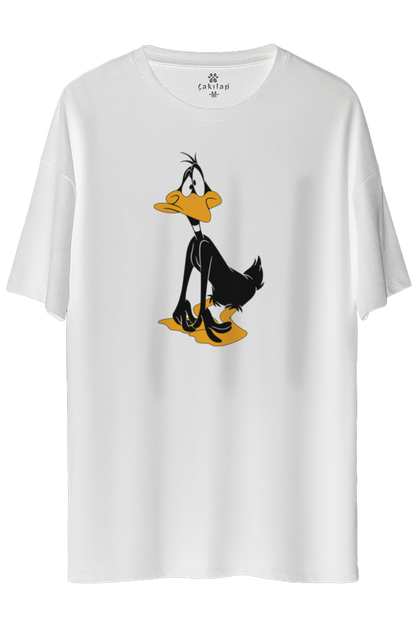 Daffy Duck Baskılı Oversize Tişört