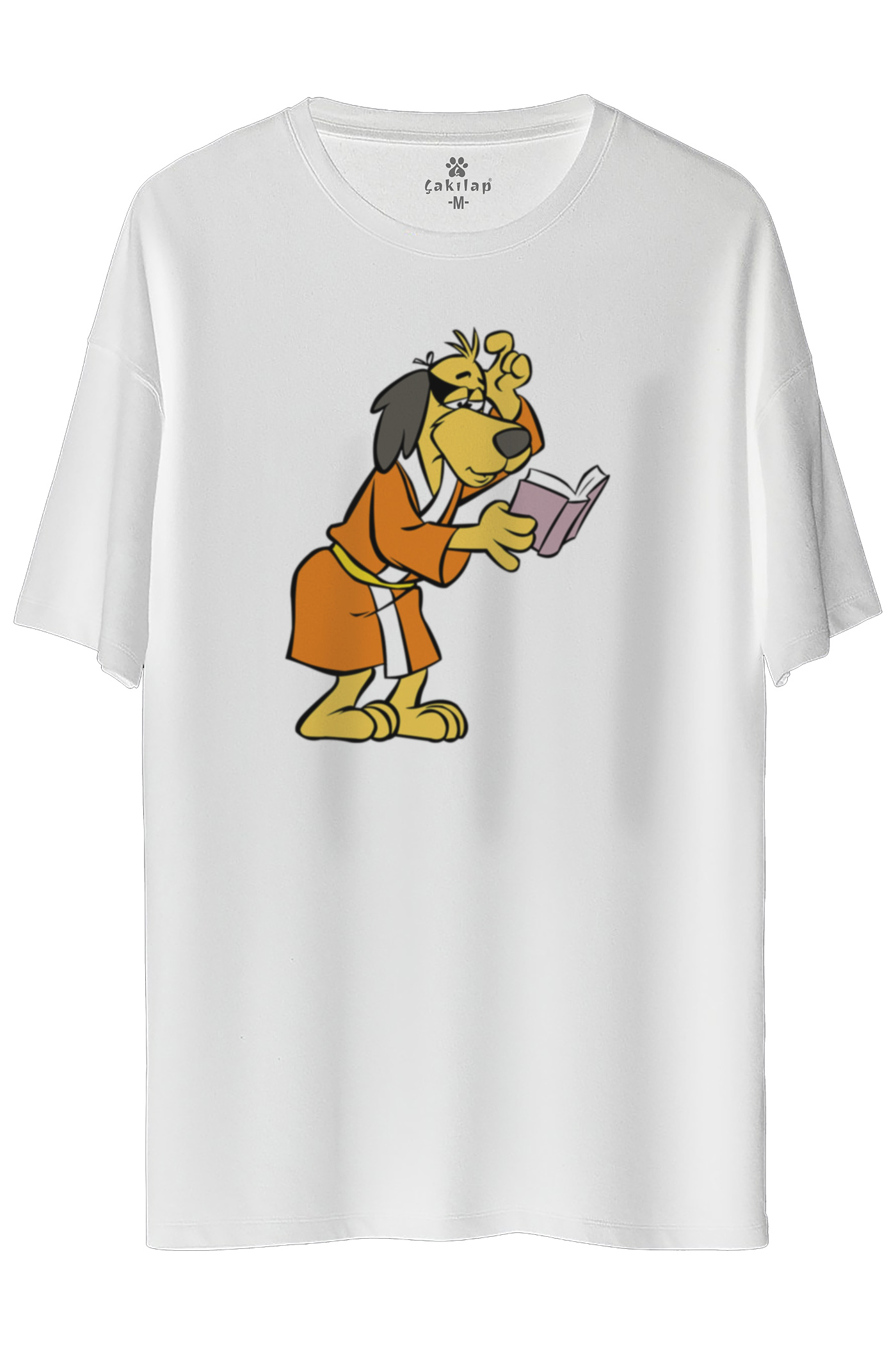 Hong Kong Phooey Baskılı Oversize Tişört