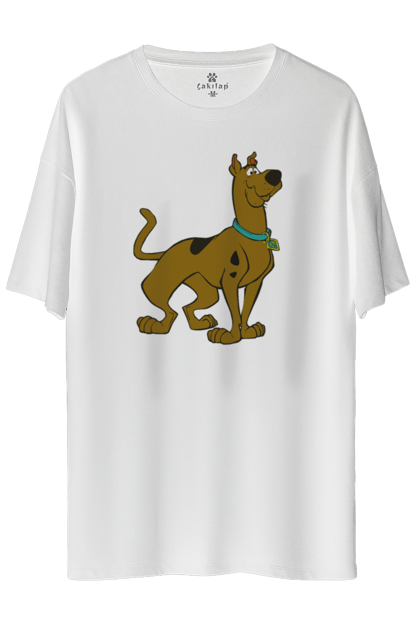 Scooby Doo Baskılı Oversize Tişört