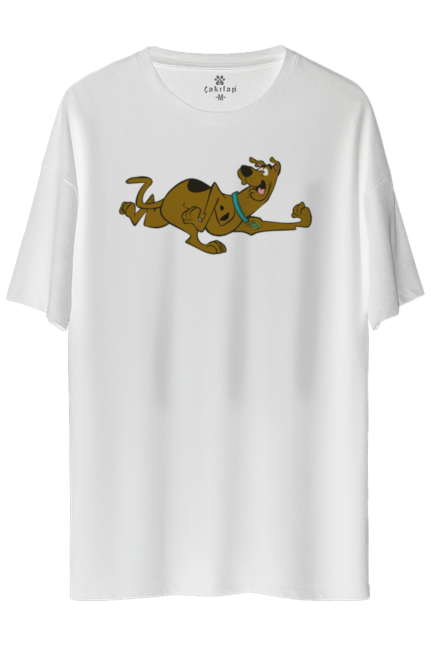 Scooby Doo Baskılı Oversize Tişört