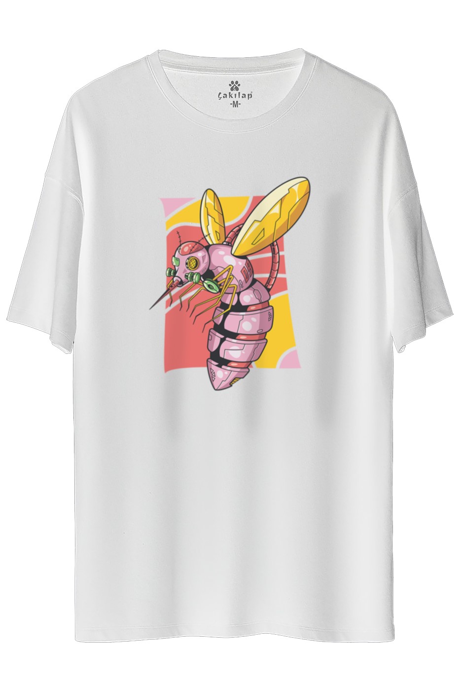 Serseri Arı Baskılı Oversize Tişört