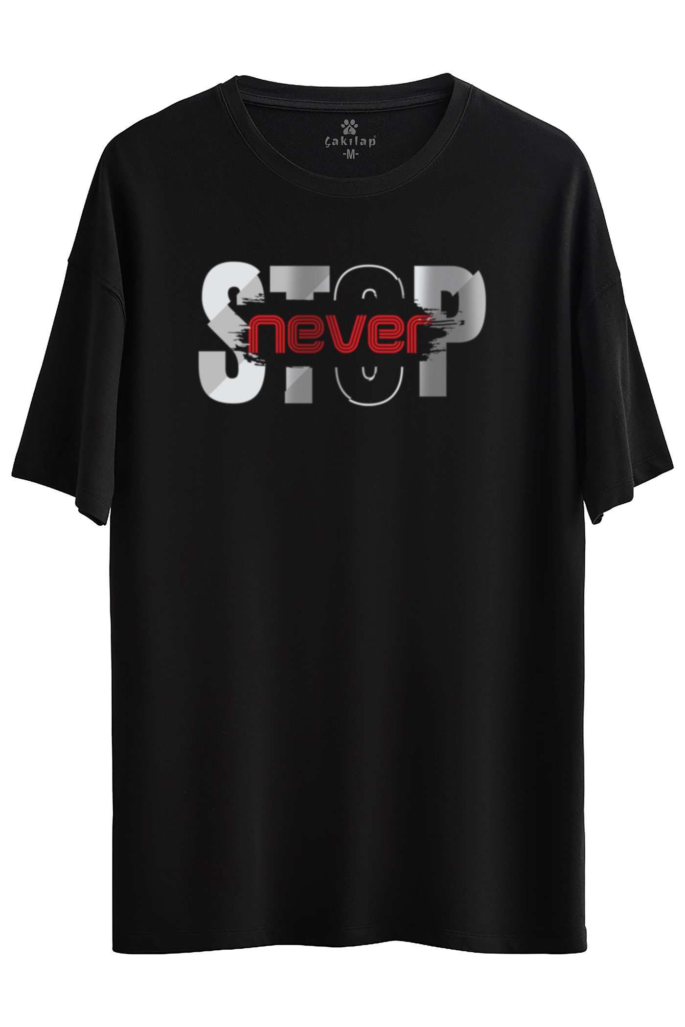 Kindnigg Baskılı Oversize Tişört