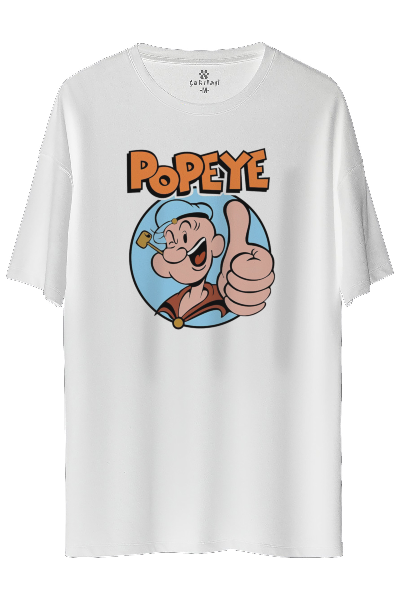 Temel Reis Baskılı Oversize Tişört