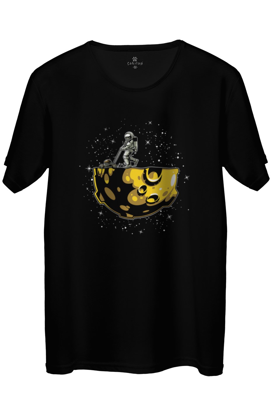 Astronot Baskılı Regular Tişört