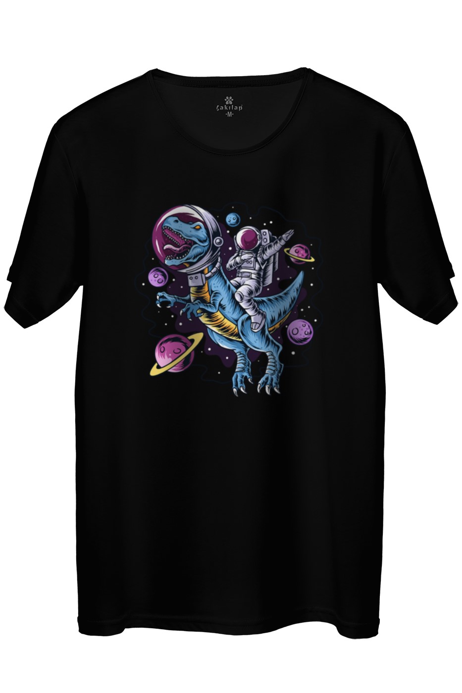 Astronot Baskılı Regular Tişört