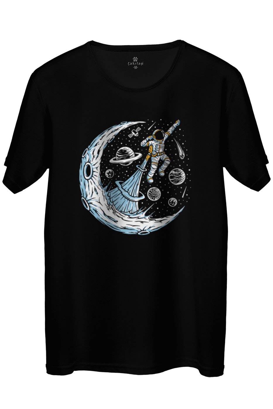 Astronot Baskılı Regular Tişört