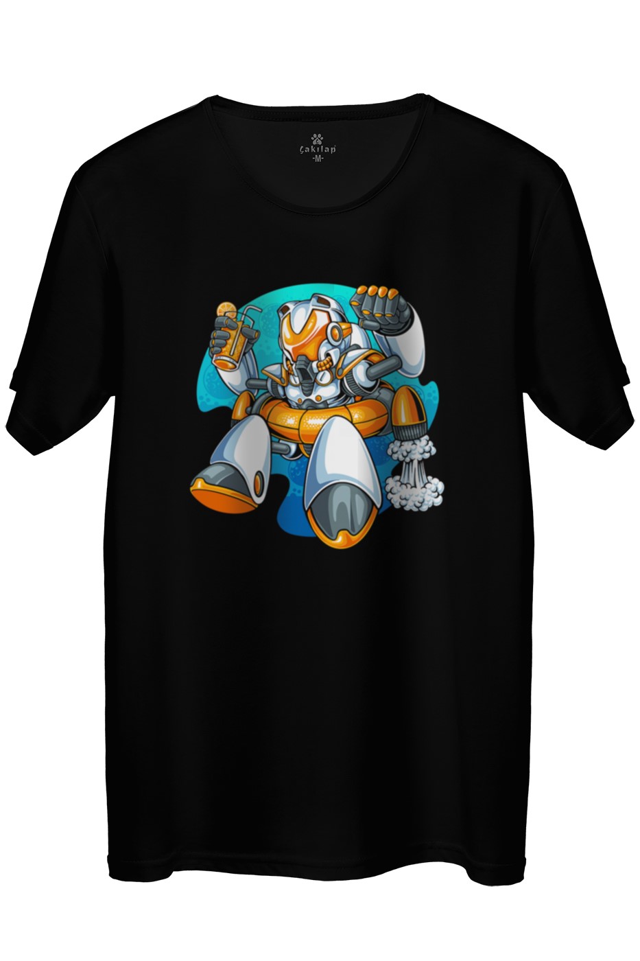 Astronot Baskılı Regular Tişört