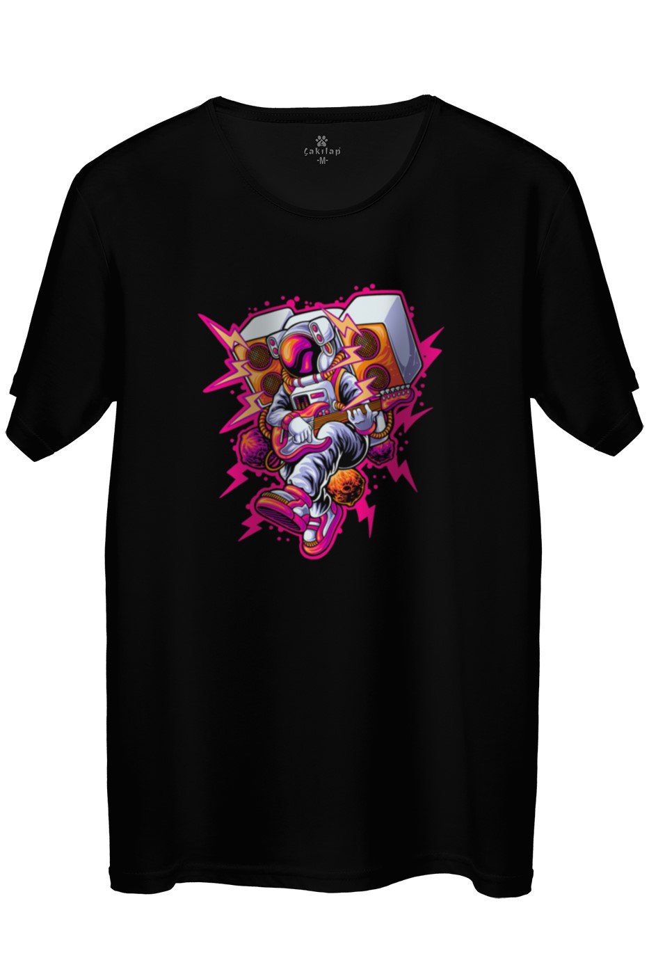 Astronot Baskılı Regular Tişört