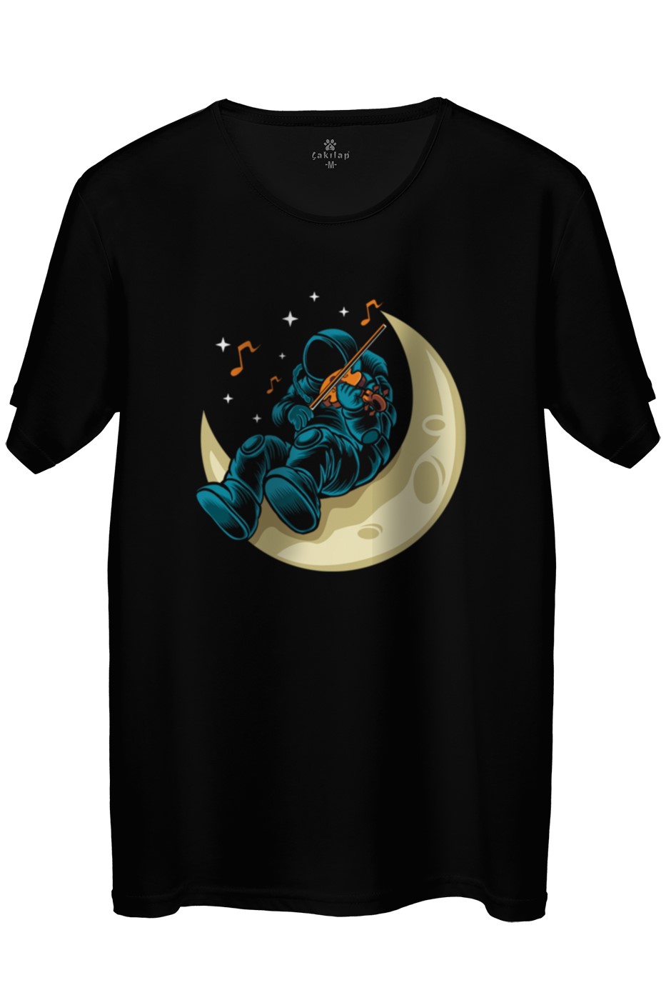 Astronot Baskılı Regular Tişört