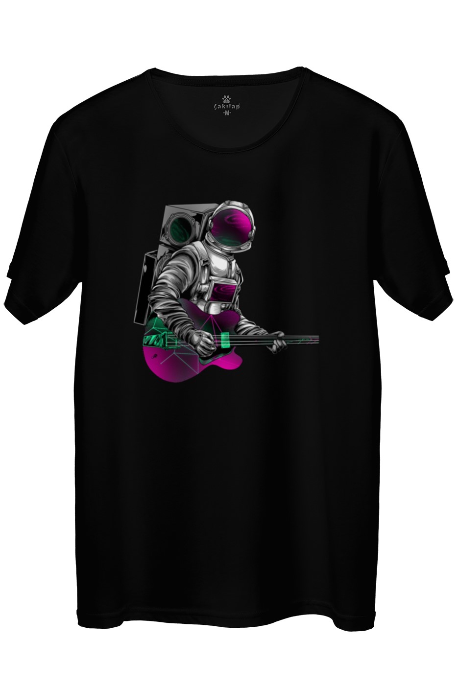 Astronot Baskılı Regular Tişört