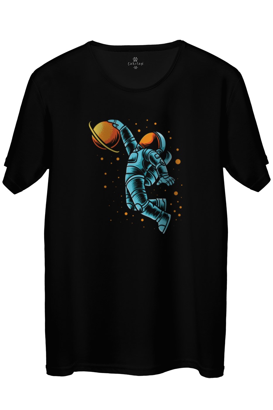 Astronot Baskılı Regular Tişört