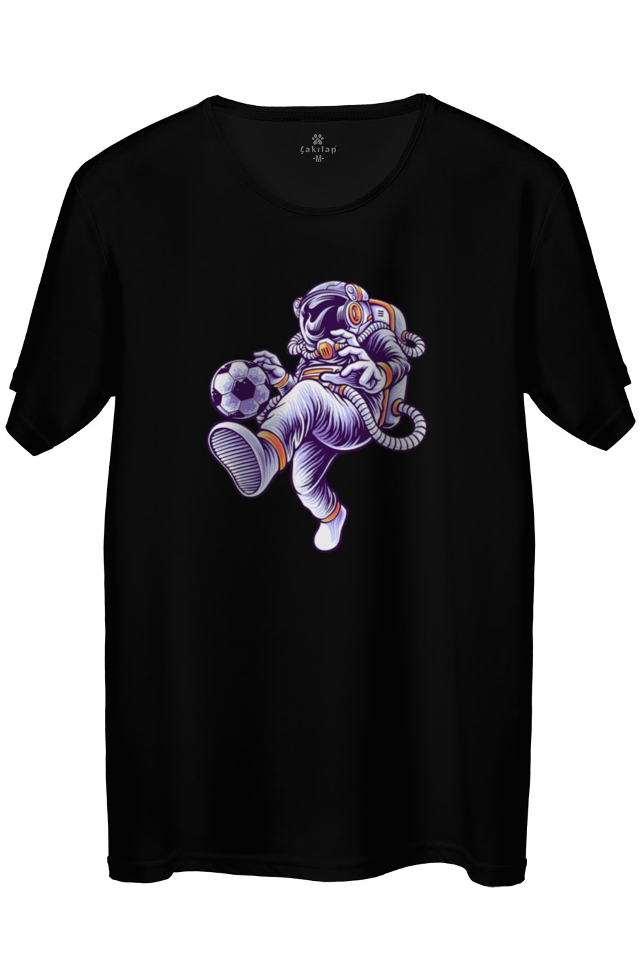 Astronot Baskılı Regular Tişört