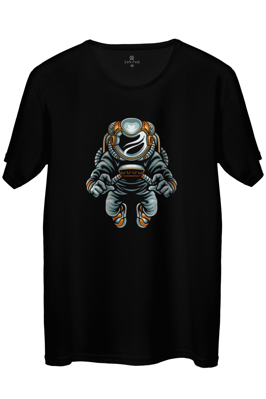 Astronot Baskılı Regular Tişört