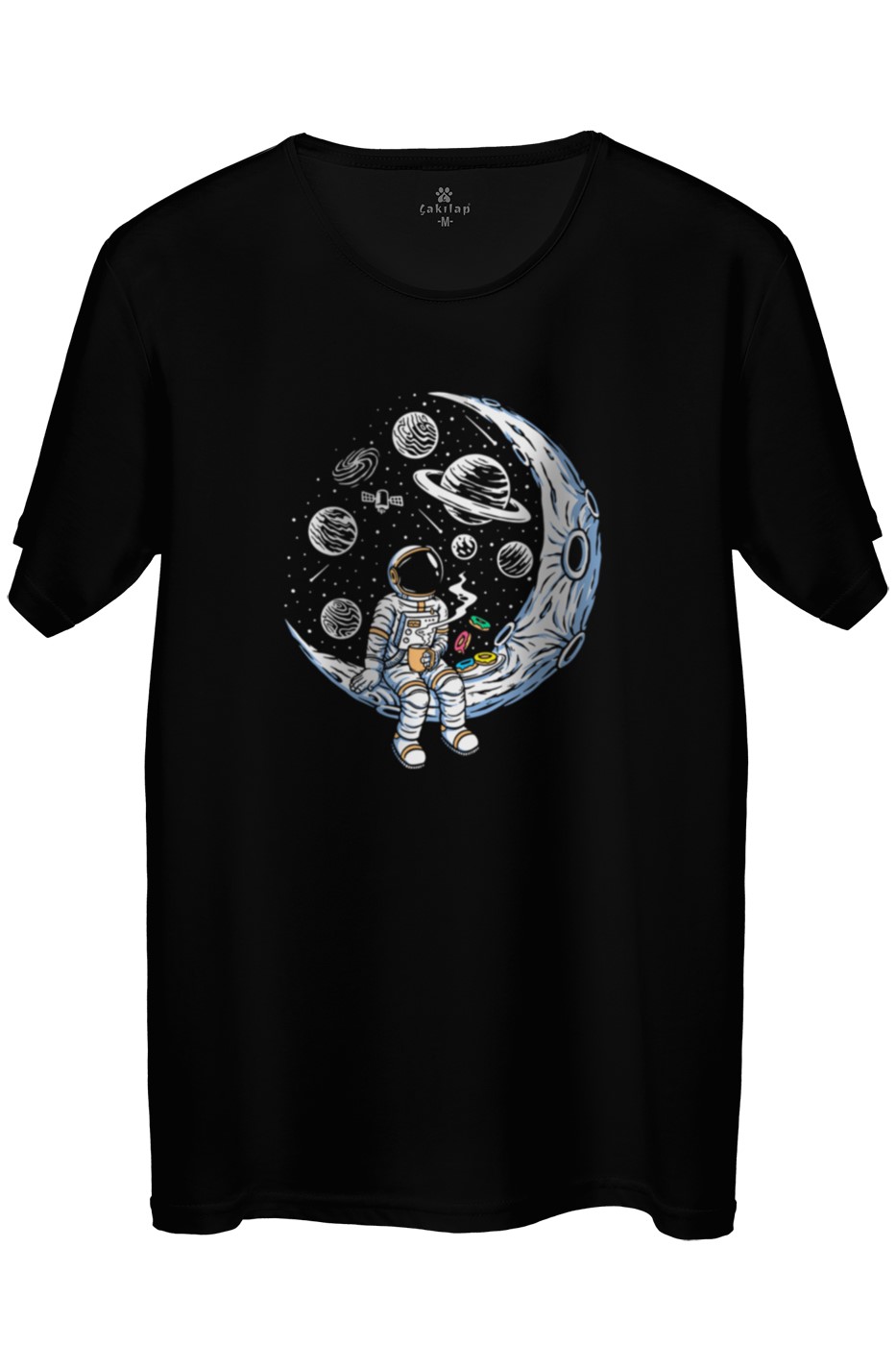 Astronot Baskılı Regular Tişört