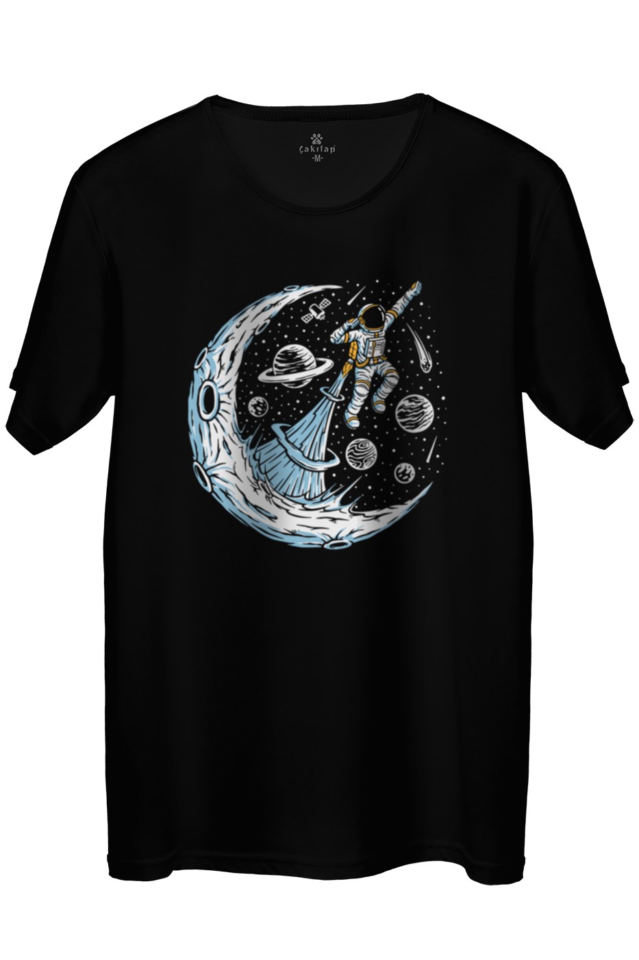 Astronot Baskılı Regular Tişört