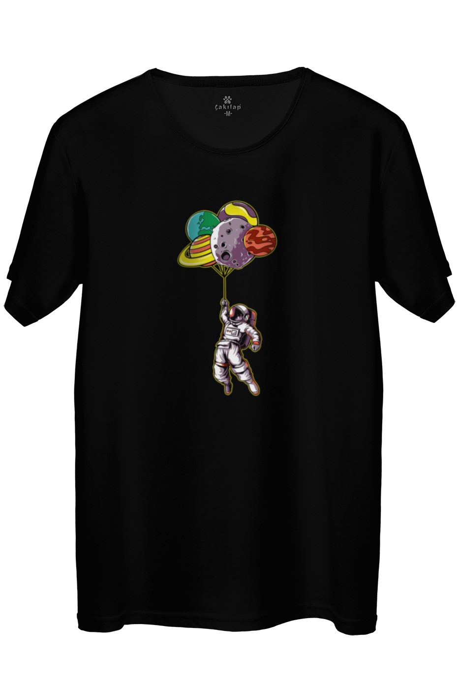 Astronot Baskılı Regular Tişört