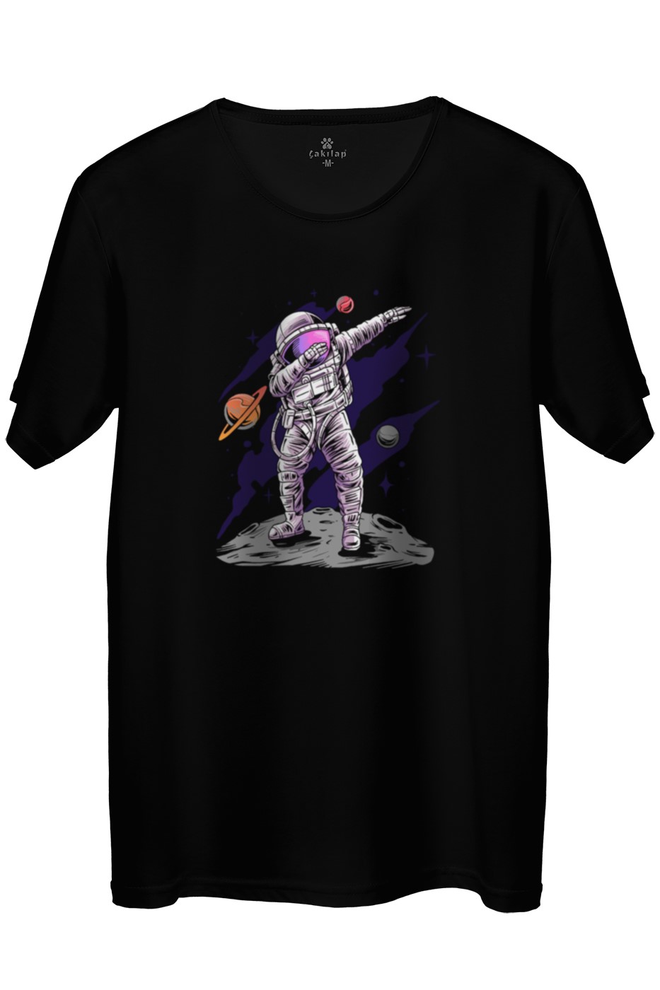 Astronot Baskılı Regular Tişört