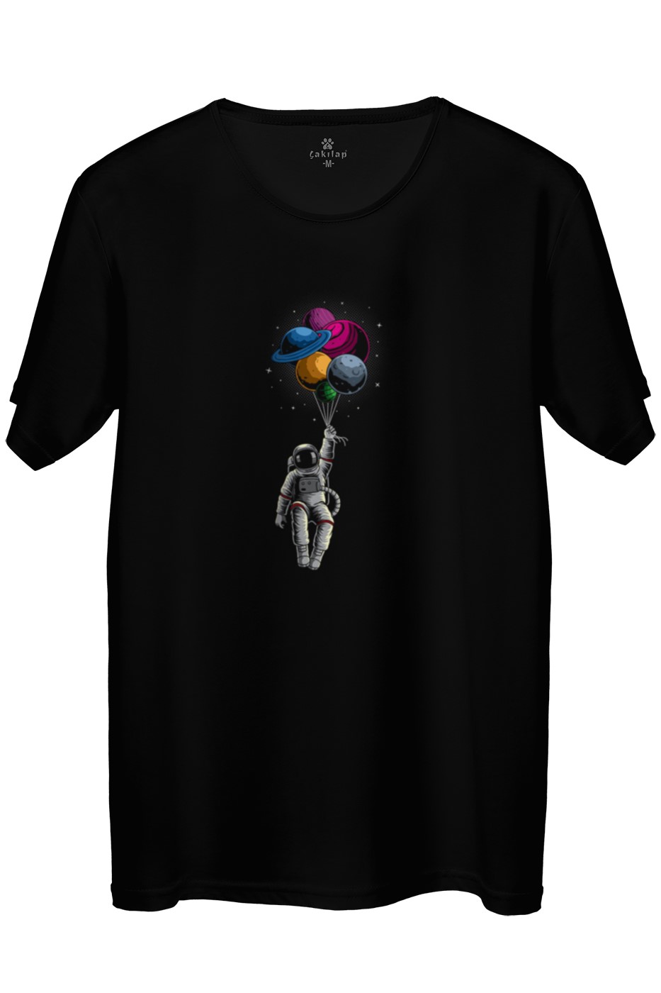 Astronot Baskılı Regular Tişört