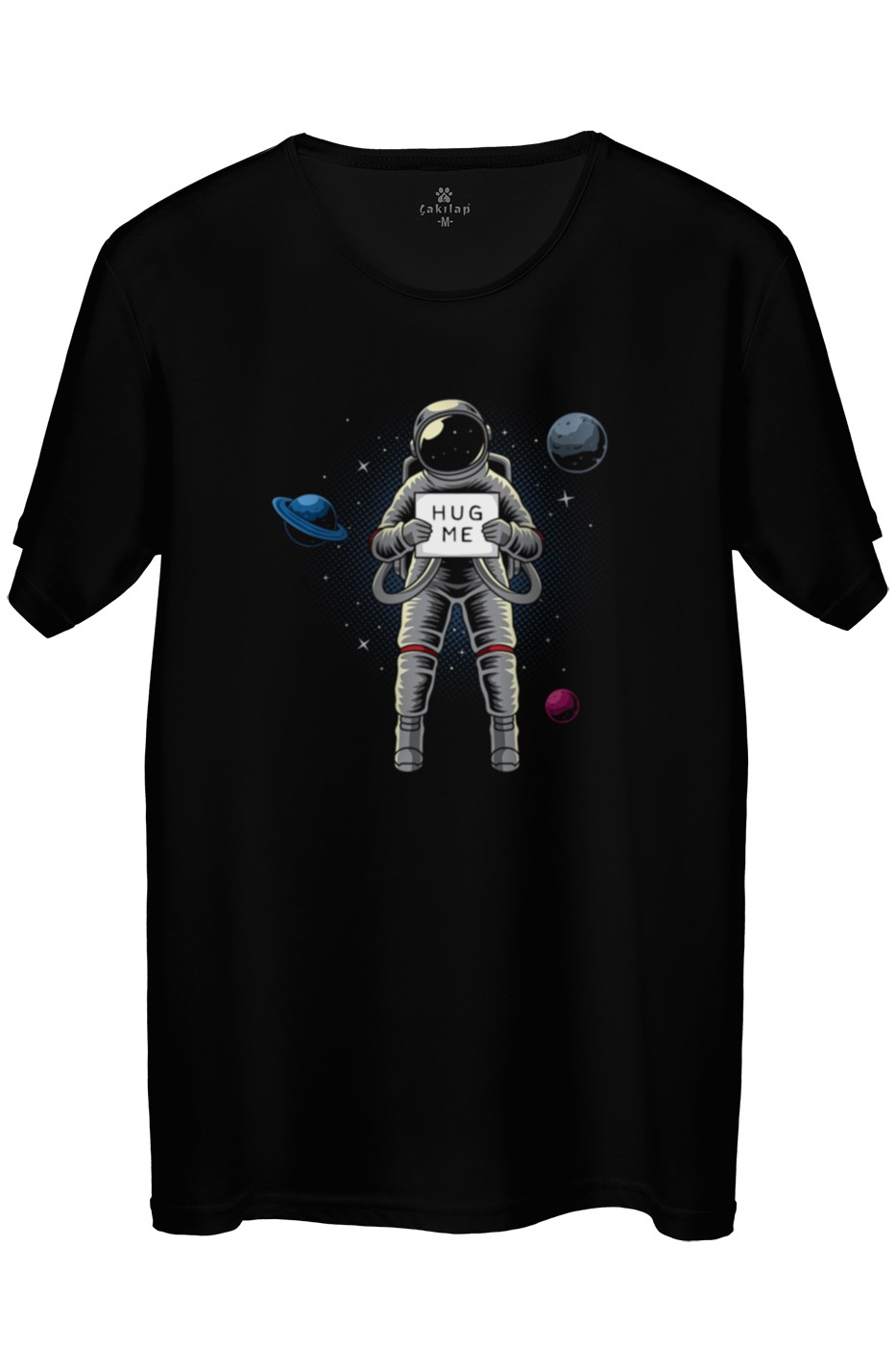 Astronot Baskılı Regular Tişört