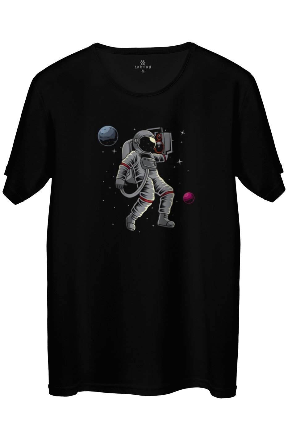 Astronot Baskılı Regular Tişört