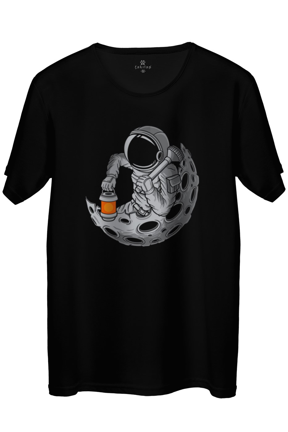 Astronot Baskılı Regular Tişört