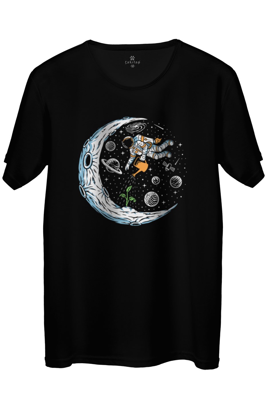 Astronot Baskılı Regular Tişört