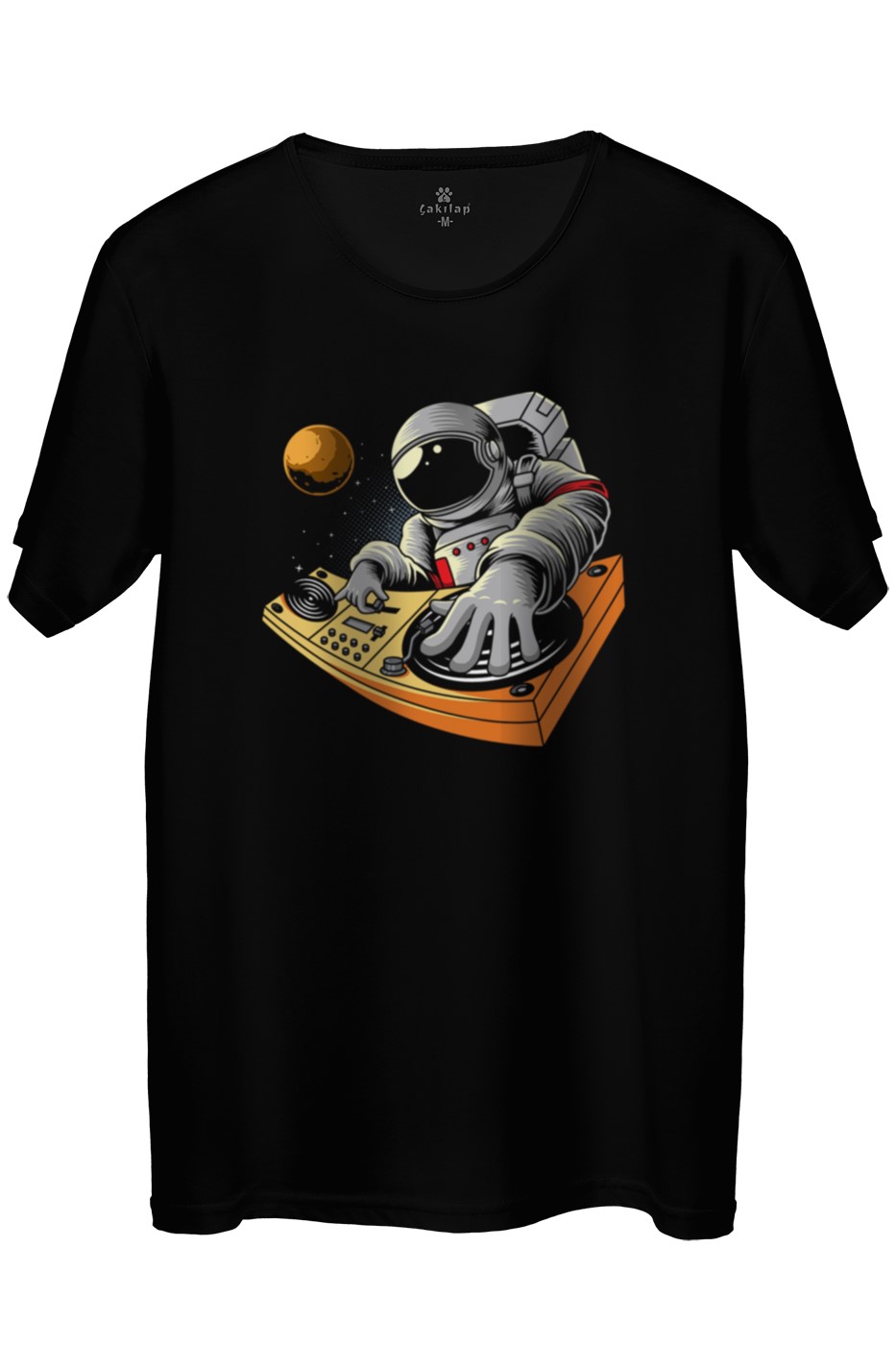 Astronot Baskılı Regular Tişört