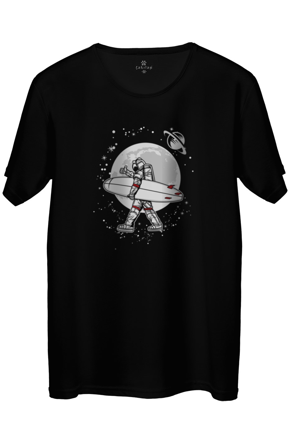 Astronot Baskılı Regular Tişört