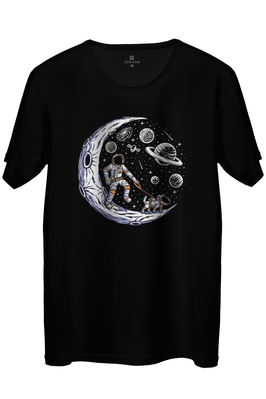 Astronot Baskılı Regular Tişört