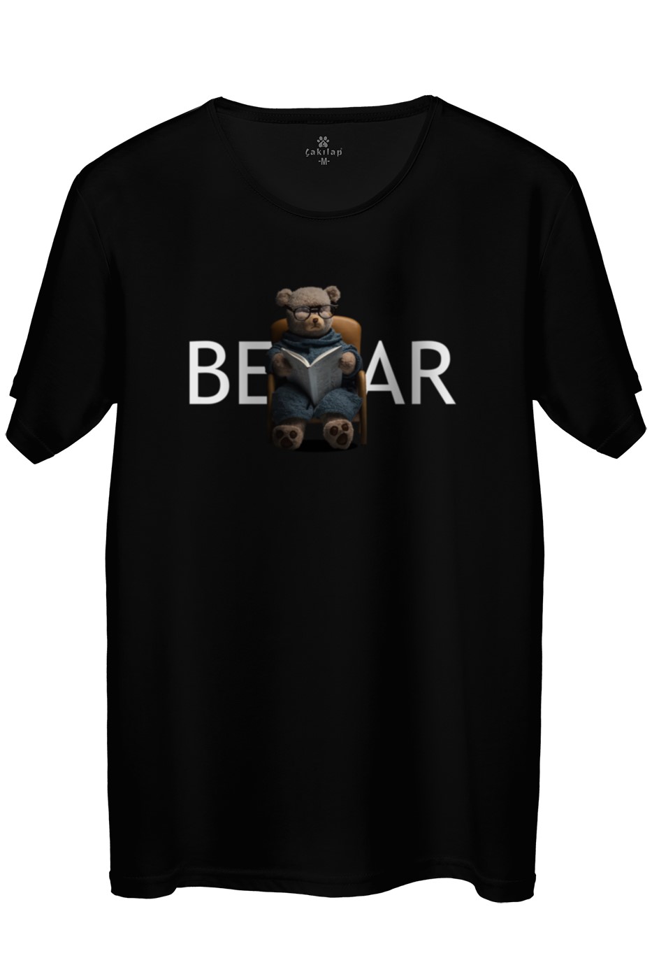 Ayıcık Baskılı Regular Tişört