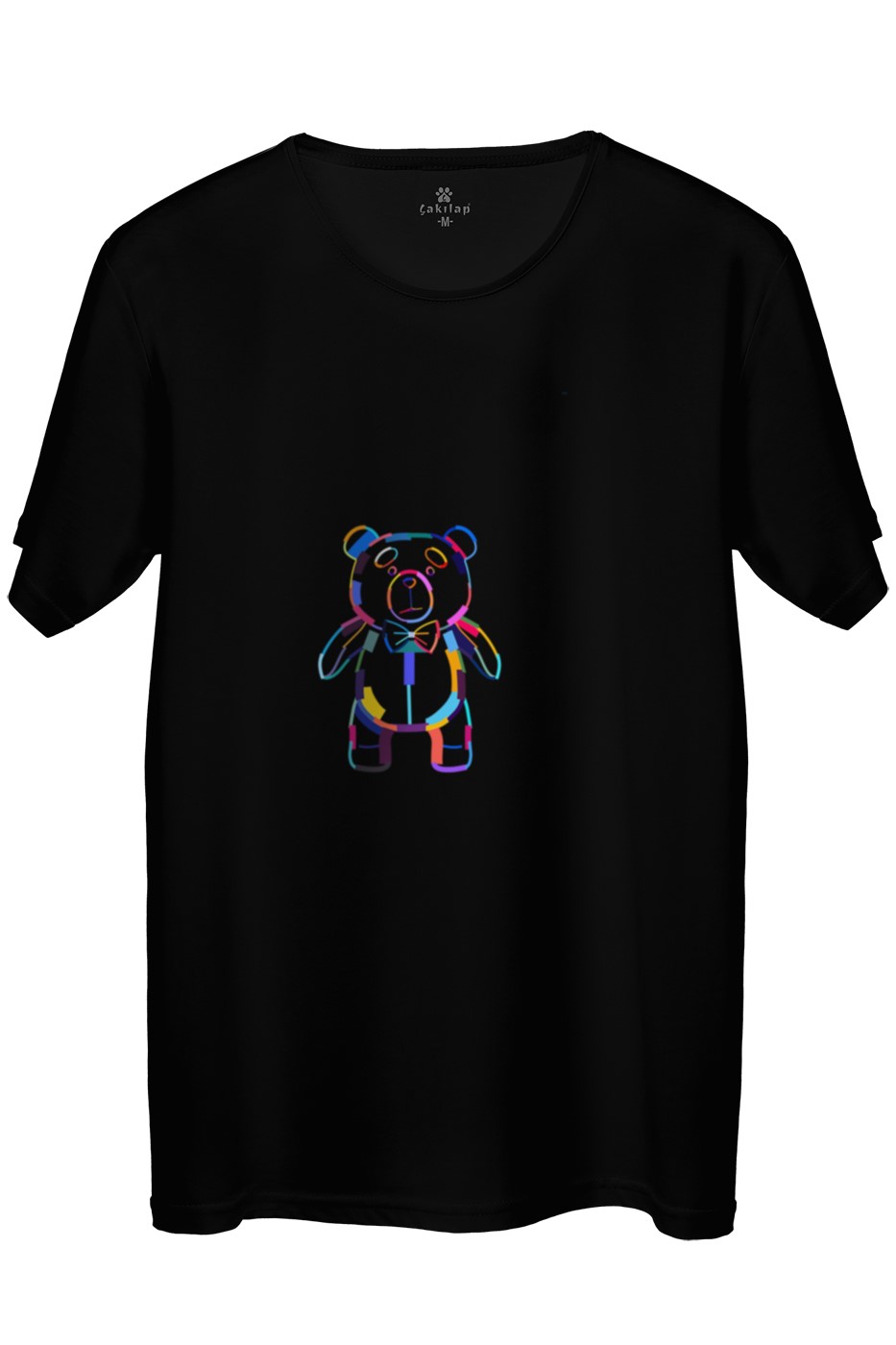 Ayıcık Baskılı Regular Tişört