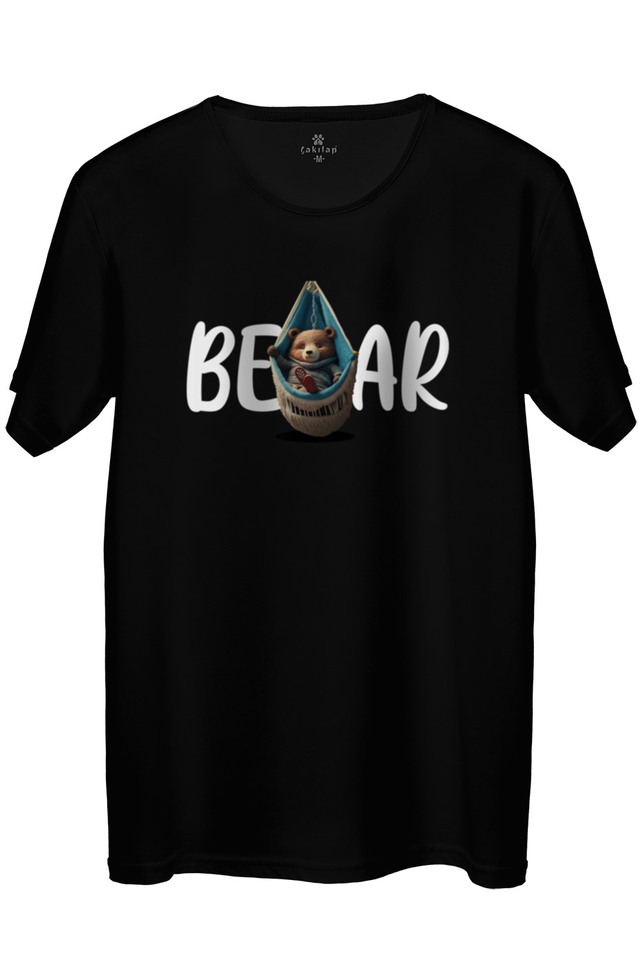 Ayıcık Baskılı Regular Tişört