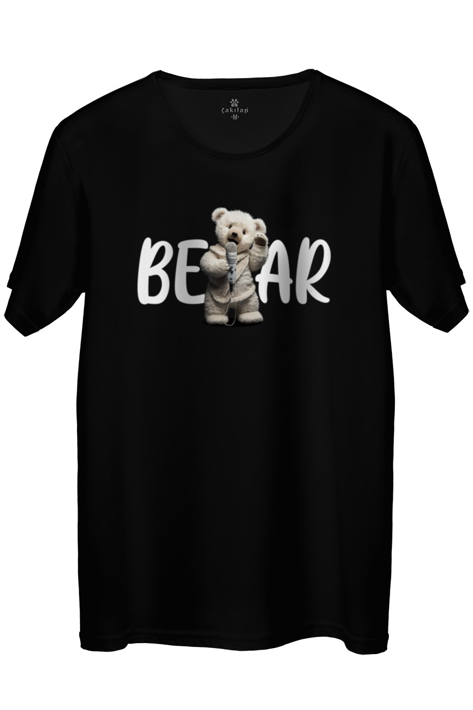 Ayıcık Baskılı Regular Tişört