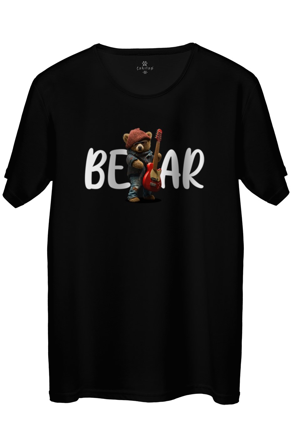 Ayıcık Baskılı Regular Tişört