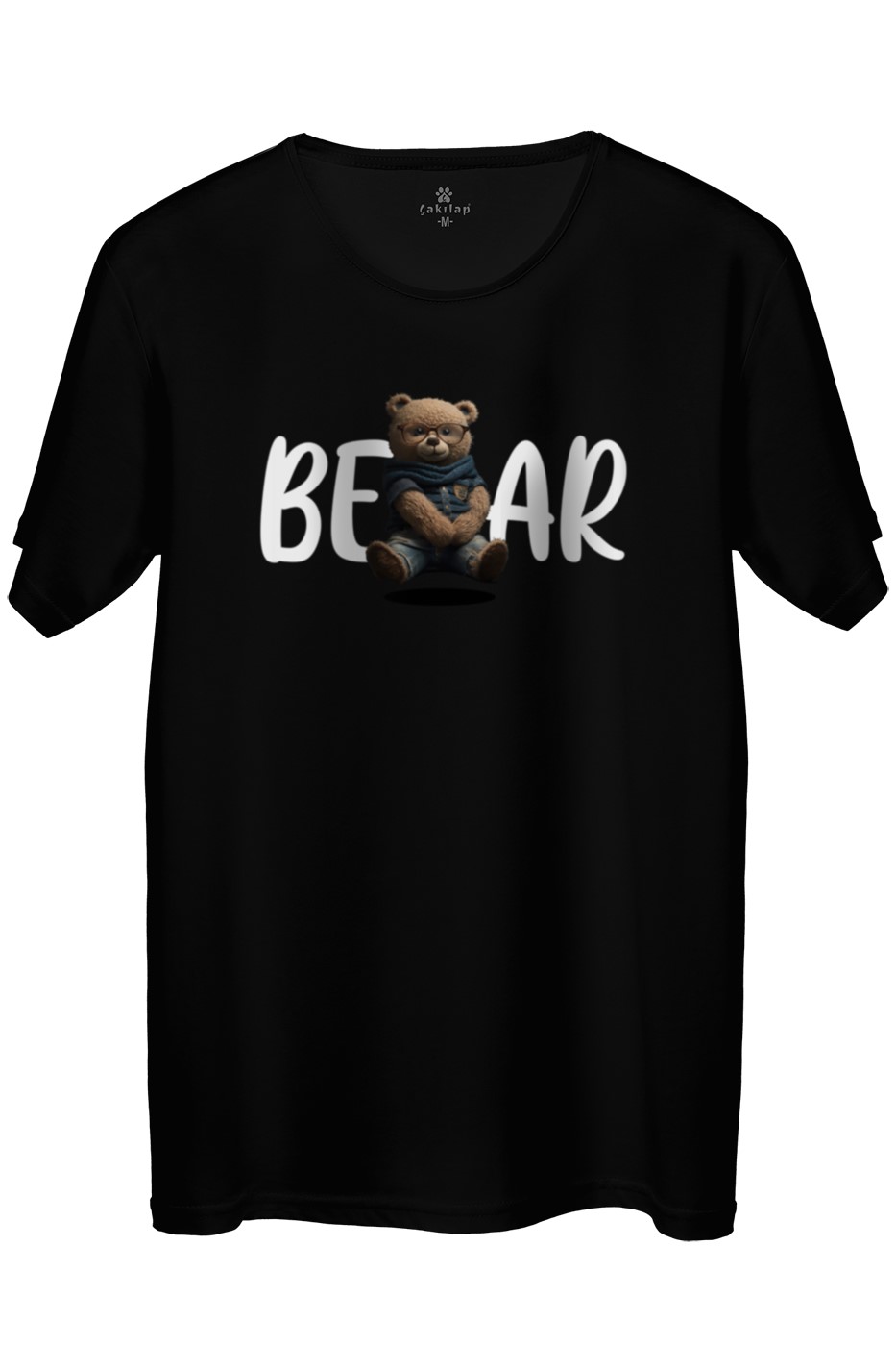 Ayıcık Baskılı Regular Tişört