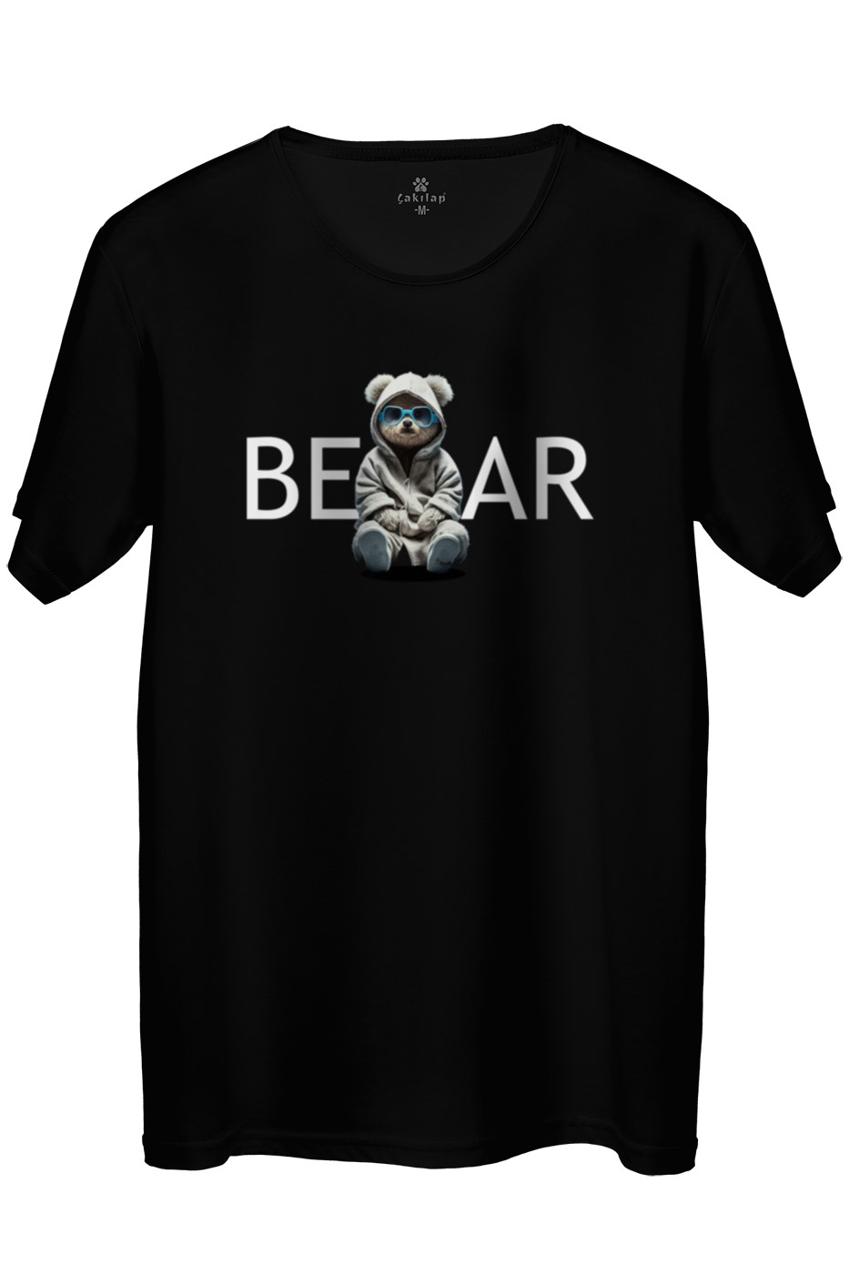 Ayıcık Baskılı Regular Tişört