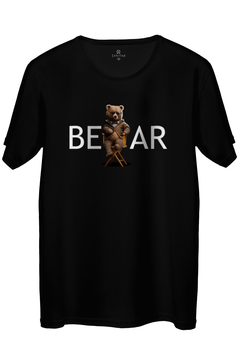 Ayıcık Baskılı Regular Tişört