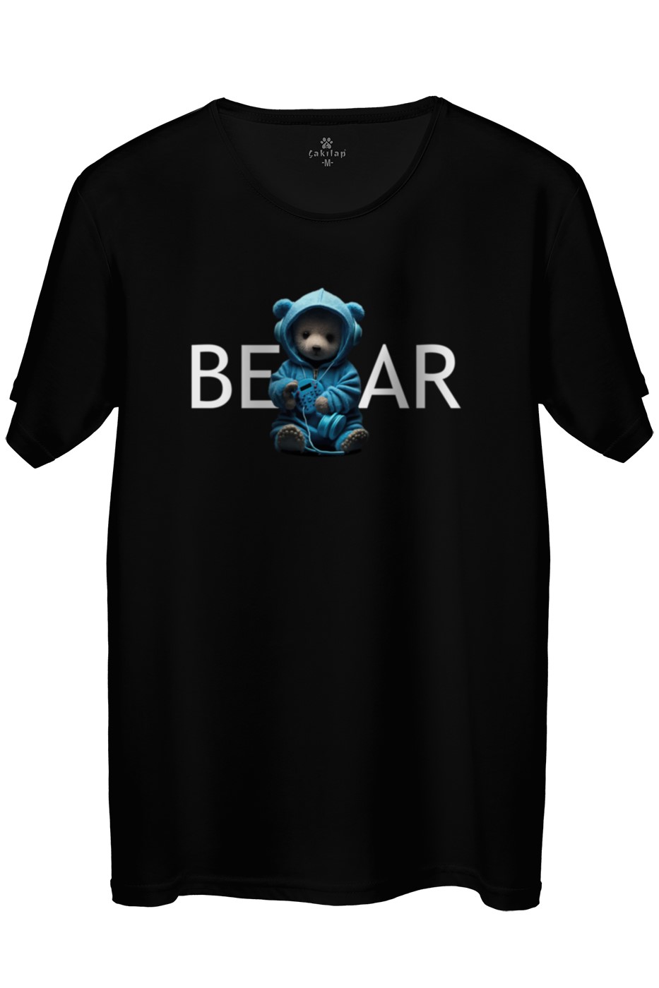 Ayıcık Baskılı Regular Tişört