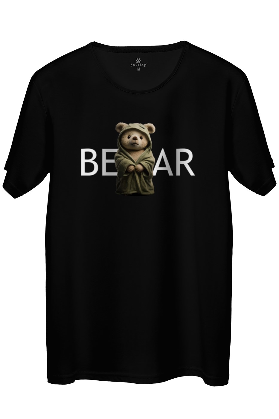 Ayıcık Baskılı Regular Tişört